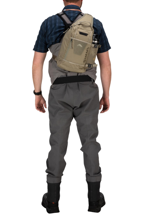 Simms Tributary Sling Pack Model Back Simms Tributary Sling Pack Model Back